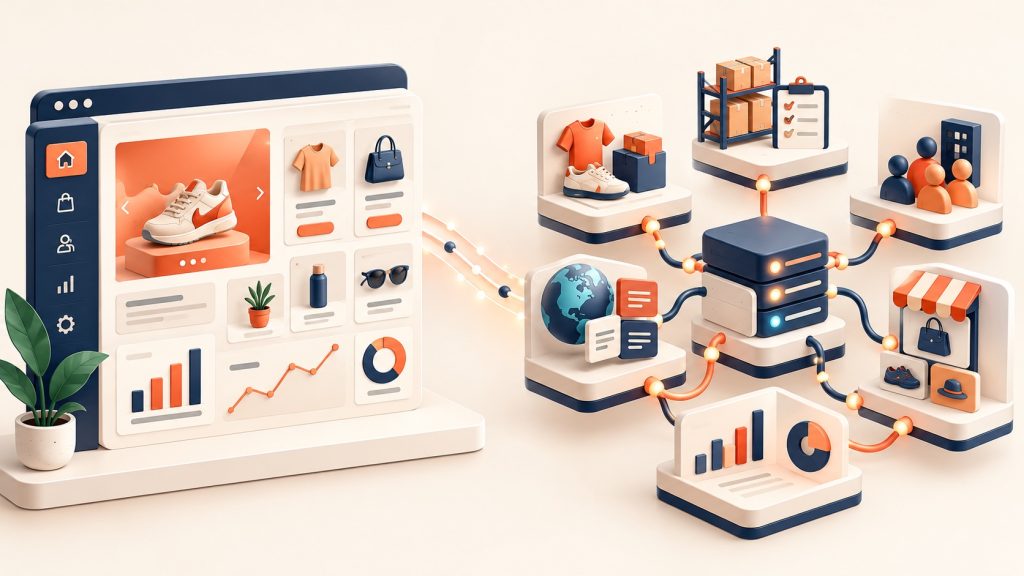 Comparaison des fonctionnalités intégrées de Shopify et modulaires de WooCommerce